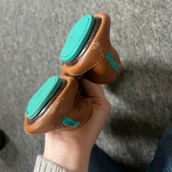 Tieks Tan Flats, size 7 - Picture 5 of 7